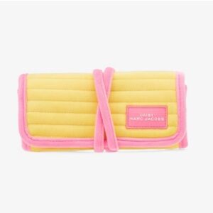 Marc Jacobs Daisy Jewelry Roll – Pastel Pink & Yellow